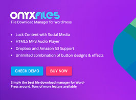 Onyx Files – File Download Manager for WordPress