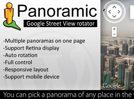 Panoramic – Google Street View Rotator for WP