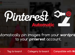 Pinterest Automatic Pin WordPress Plugin