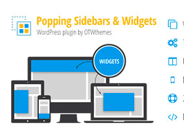 Popping Sidebars and Widgets – for WordPress
