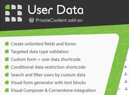 PrivateContent – User Data