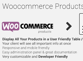 Products List Pro Woocommerce