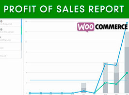 Profit of Sales Report – WooCommerce