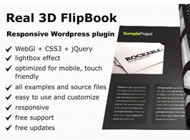 Real3D FlipBook WordPress Plugin