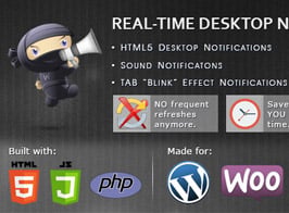 Real-time Desktop Notifications – WooCommerce