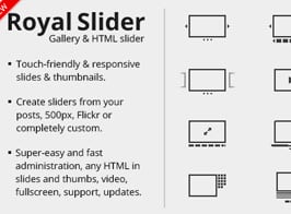 RoyalSlider – Touch Content Slider for WordPress