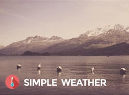 Simple Weather – Weather WordPress Shortcode & Widget