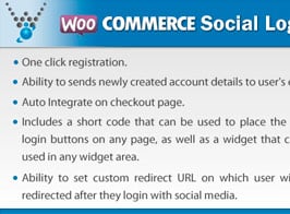 Social Login – WordPress / WooCommerce Plugin