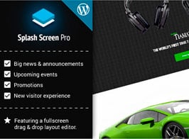 Splash Screen Pro – for WordPress