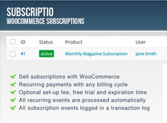 Subscriptio – WooCommerce Subscriptions