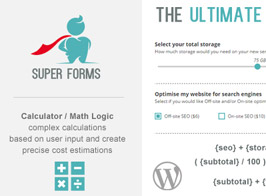 Super Forms Calculator
