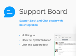Chat – Support Board – WordPress Chat Plugin