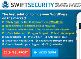 Swift Security Bundle – Hide WordPress, Firewall, Code Scanner