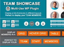 Team Showcase – WordPress Plugin