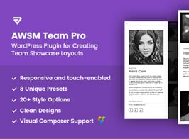 The Team Pro – Team Showcase WordPress Plugin