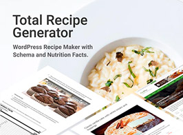 Total Recipe Generator – WordPress Recipe Maker with Schema and Nutrition Facts