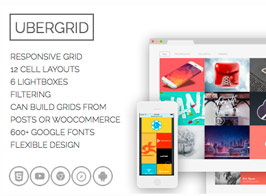UberGrid – Responsive grid builder for WordPress
