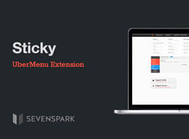 UberMenu Sticky Menu Extension