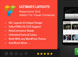 Ultimate Layouts – Responsive Grid – Addon For Visual Composer