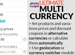 Ultimate Multi Currency Suite – WooCommerce