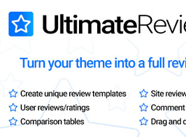 Ultimate Reviewer WordPress Plugin