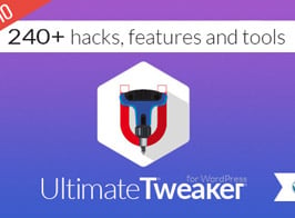 Ultimate Tweaker for WordPress