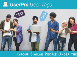UserPro Tags Addon