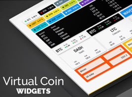 Virtual Coin Widgets – Cryptocurrencies Shortcodes WordPress Builder
