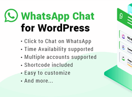 WhatsApp Chat WordPress