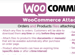 WooCommerce Attach Me!