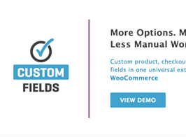 Custom Fields WooCommerce