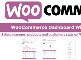 WooCommerce Dashboard Widgets Stats