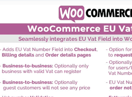 WooCommerce Eu Vat & B2B