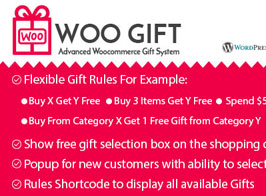 Woo Gift – Advanced Woocommerce Gift Plugin