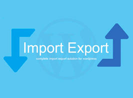 WP Import Export
