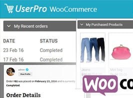 UserPro WooCommerce Integration