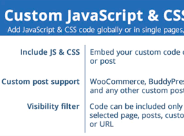 Custom JavaScript & CSS in Pages!