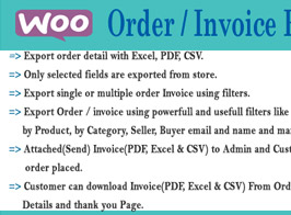 Order Export WooCommerce