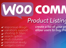 Product List Advanced – WooCommerce