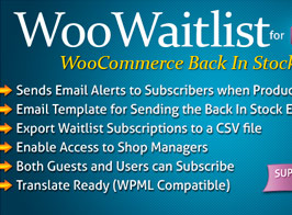 WooWaitlist – WooCommerce Back In Stock Notifier