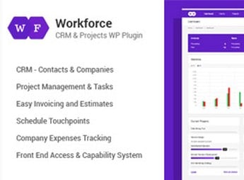 Workforce – CRM & Project Management WordPress Plugin