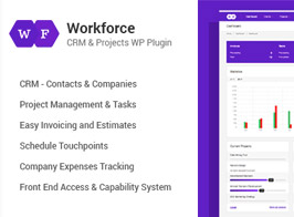 Workforce – CRM & Project Management WordPress Plugin