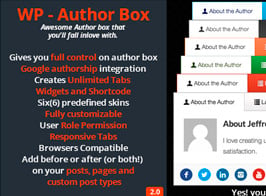 WP Author Box