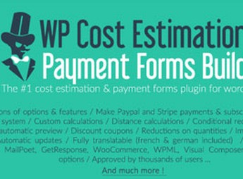 WP Cost Estimation & Payment Forms Builder