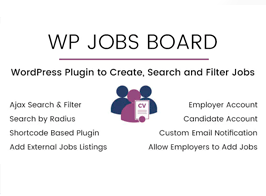 WP Jobs Board Ajax Search and Filter WordPress Plugin