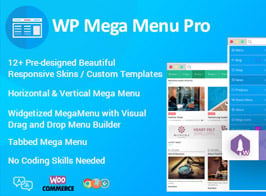 WP Mega Menu Pro – Responsive Mega Menu Plugin for WordPress