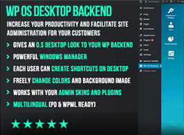 WP OS Desktop Backend