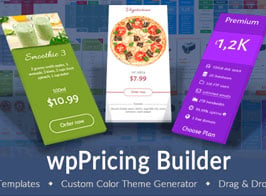 WP Pricing Table Builder – Responsive Pricing Plans Plugin for WordPress