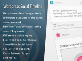 WordPress Social Timeline