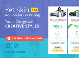 Yet Skin – Add-on for Go Pricing